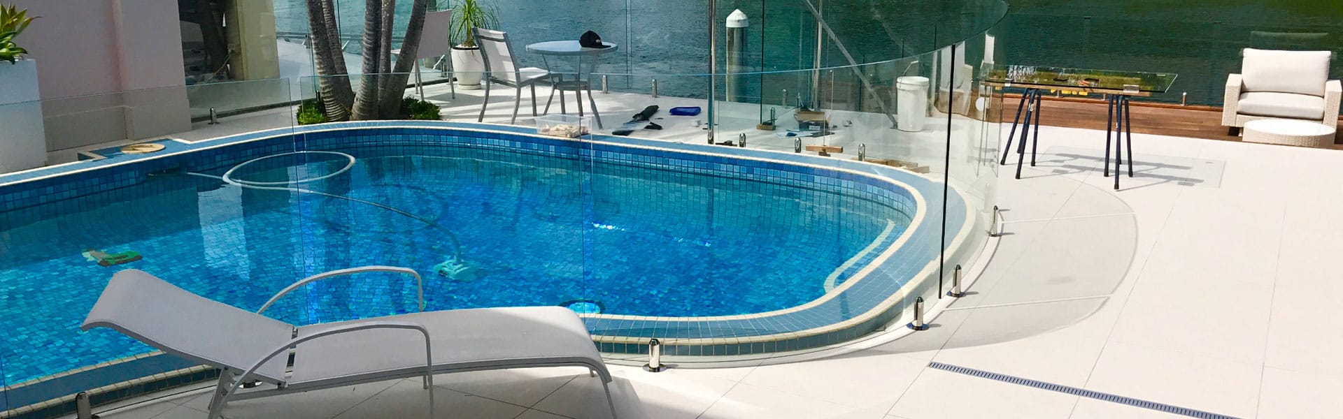 Frameless Glass Pool Fencing Gold Coast 
